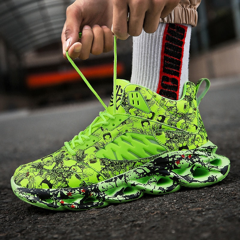 Graffiti Y3 Sneakers