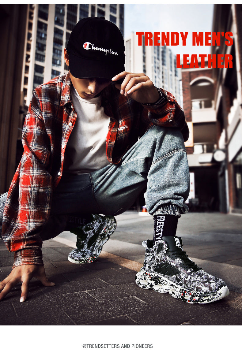 Graffiti Y3 Sneakers